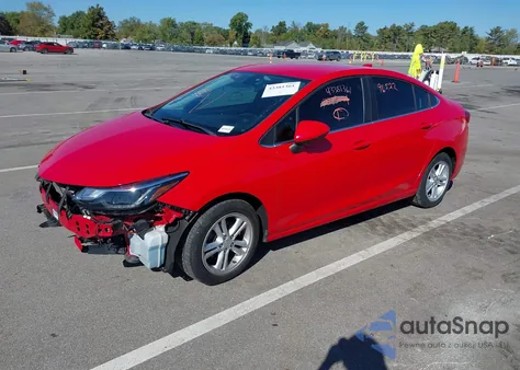 2017 Chevrolet Cruze Lt Auto из США, поврежденный, VIN 1G1BE5SM4H7126848